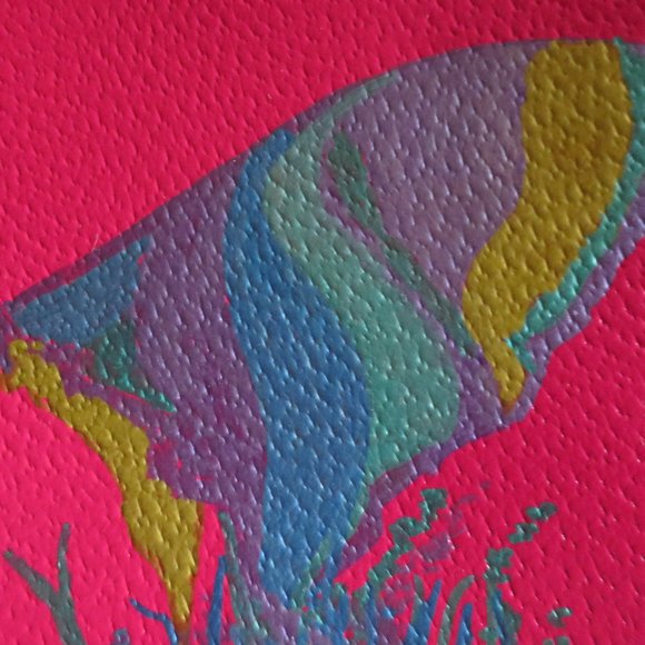 KATE SPADE Pink Hand Painted Butterfly Leather Bag - Picture 2 of 9